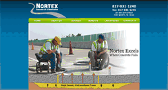 Desktop Screenshot of nortexconcretelift.com